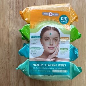 Makeup Cleansing Wipes - 120 Count